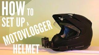 HOW I SET UP A HELMET FOR MOTOVLOGGING!! With PARAMOTO 959