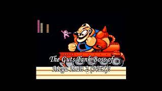 The Bigger They Are..! The Guts Tank Boss of #MegaMan2 (NES)! #thejonnymar #shorts