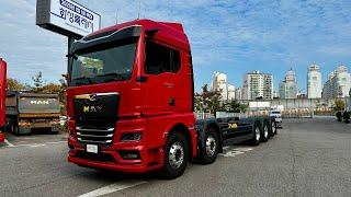 2024 MAN TGX 44.520 (EURO 6E 최신형) 순회 전시 at 만트럭버스코리아 본사