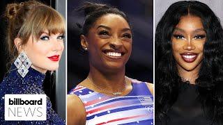 Taylor Swift & SZA Rave Over Simone Biles | Billboard News