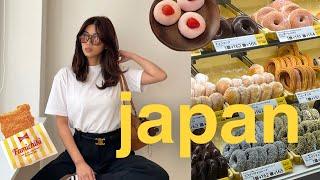 JAPAN VLOG  best vintage shops in osaka, convenience store snacks, aesthetic cafes, what i ate