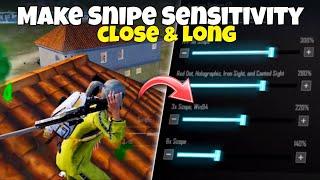 How To Make Your Own Sniper Sensitivity | Sniper Sensitivity For Close Range | Tips And Tricks