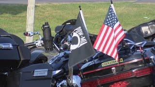 Bikers honor Vietnam veterans with a cross-country ride