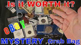 $65.99 worth of eBay MYSTERY coin GRAB BAG. Silver "focus" and collectibles #coinsnobz #grabbag