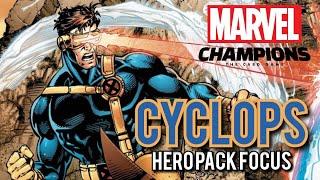 Marvel Champions LCG Cyclops Hero Pack Focus