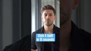 How To Style A Quiff in 15 seconds! #quiff #menshair