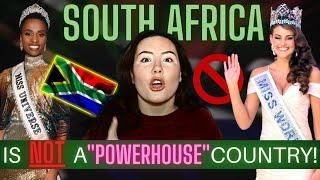 SOUTH AFRICA is NOT a pageant POWERHOUSE!!!