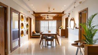 3BHK Interior Design | Bold Geometry & Colors | My Home Avatar Hyderabad