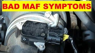 17 symptoms of a bad mass air flow MAF sensor