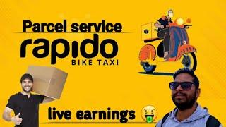 Rapido parcel service live earnings|| Telugu || Shafi Styles