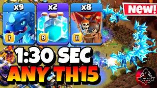 TH16 Electro Dragon Attack Strategy (2024) Best Town Hall 16 Attack Strategy - Clash of Clans