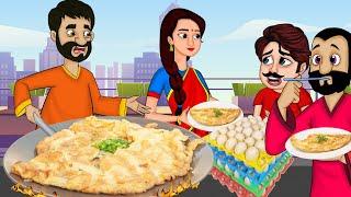 ಮೊಟ್ಟೆ ಆಮ್ಲೆಟ್ ಮಾರಾಟಗಾರ | Egg Omlete Seller | Kannada Stories-Stories in Kannada