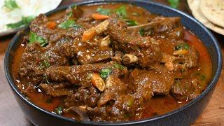 طبخ لحم الكاري الهندي بطريقة فخمة أطيب وصفة! Cooking Indian mutton curry in a easy way