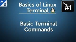 Basics of Linux Terminal #1: Basic Terminal Commands