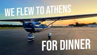 We Flew To Athens For Dinner