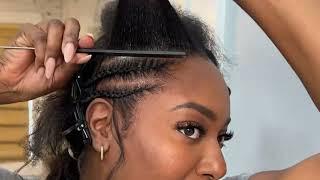 Ep. 9 Do It Yourself Braid Style | Half Quickweave / Half Stitch Braids