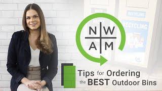 Tips for Ordering the Best Outdoor Recycling Bins | Never Waste A Moment | #NWAM Episode 46