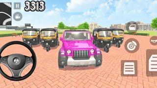 DOLLAR(SONG) INDIAN CARS MODIFIED DRIVING 3D THAR 3313 INDIAN THEFT AUTO