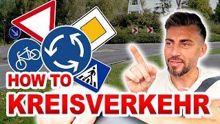 Kreisverkehr erklärt | Kreisel kurz und knapp mit Beispielen & Sondersituationen  