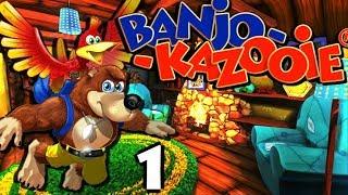 Banjo Kazooie (N64) [Part 1] - Spiral Mountain, Mumbo's Mountain | StoneMonkWisdom