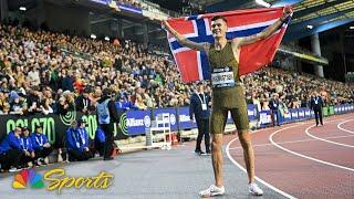 Jakob Ingebrigtsen bests Timothy Cheruiyot, Cole Hocker in 1500m at Diamond League | NBC Sports