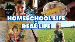 HOMESCHOOL LIFE IS REAL LIFE | Day in the Country Life | Prairie Primer Unit Study