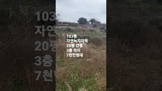 제주도 소형 토지 매매 #103평 건축 가능한 토지 #이동식 주택 가능한 곳 #제주도 먼바다 뷰#제주도 세컨하우스