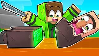 CORTEI OS MOBS AO MEIO NO MINECRAFT!