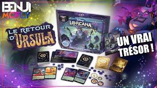 UN COFFRET LORCANA SUPER INTERRESSANT !! Quête des illumineurs, Menace des Profondeurs Chapitre 4