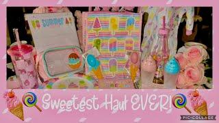 Sweetest Haul EVER! Burlington/Dollar General/Dollar Tree/ TJMaxx/ Ross #shopping #haul #pink
