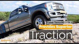 Conti Terra HD3 19.5 Tire Demonstration