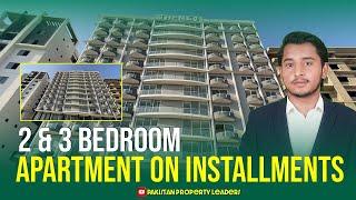 Apartments On Installments Bahria Town Karachi| 2&3 Bed Apartments For Sale #bahriatown