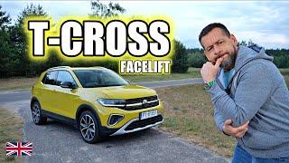 Volkswagen T-Cross 2024 - How Is This Better? (ENG) - Test Drive and Review