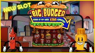 Big Burger Load it up with Xtra Cheese  (PRAGMATIC PLAY)  NEW SLOT!  FIRST LOOK!