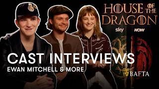 Ewan Mitchell & The HOTD Cast reveal Favourite BTS Moments & Acting Inspirations | BAFTA