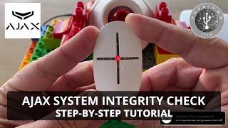 Ajax Smart Alarm Arming Mode - System Integrity Check