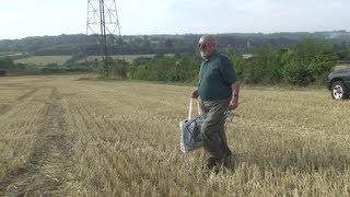 Pigeon shooting with an air rifle