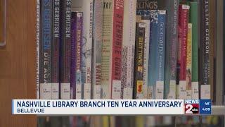 10th anniversary of Bellevue Nashville Public Library branch