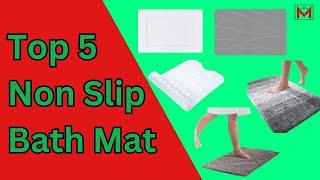 Top 5 Non Slip Bath Mat for Bathroom Safety | Best Bath Rug 2025