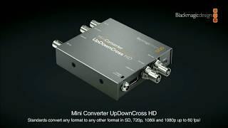 Blackmagic Design Mini Converter UpDownCross HD - NAB 2018 Press Conference