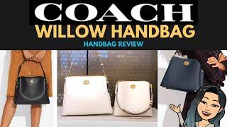 COACH WILLOW HANDBAG REVIEW  WILLOW SHOULDER VS WILLOW BUCKET BAG | Coach Addicts Coach Handbags