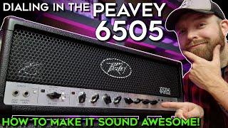 The Best Peavey 6505 Settings For HUGE Tones! (Dialing In)