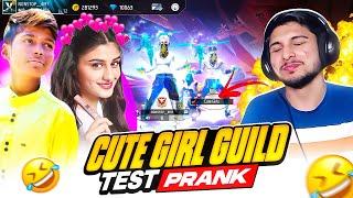 CUTE GIRL GUILD TEST PRANK ON NONSTOP GAMING  PRANK GONE WRONG  @NonstopGaming_