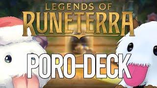 Das erste Poro Deck Legends of Runeterra Gameplay deutsch