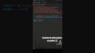 funciones de orden superior con python  #programacion #desarrollodesoftware #pythonprogramming