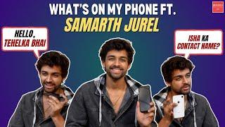 Samarth Jurel reveals how he has saved Isha Malviya's number in his phone