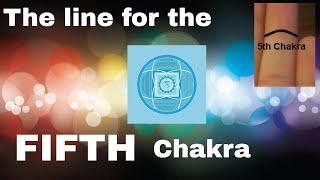 How to find the 5th Chakra in Palmistry - Line for Visuddha Chakra