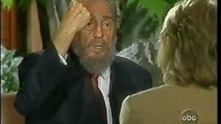 20/20 Fidel Castro interview - Barbara Walters [3of6]