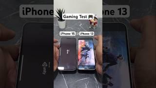 iPhone 15 vs iPhone 13 DEAD TRIGGER 2 test#shorts #iphone15 #iphone13