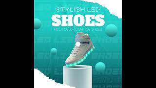 Led shoes motion video for marketing. social media ads animation #motiongraphicsdesign